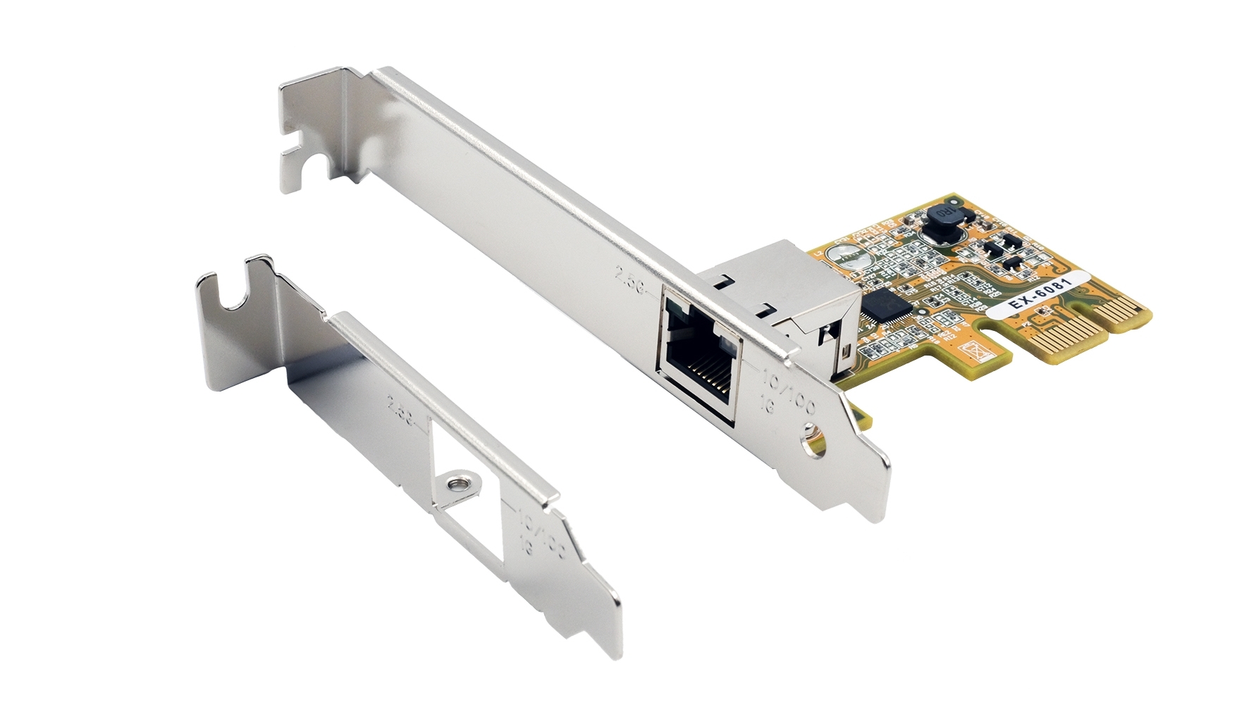 2.5 Gigabit PCIe Network card (Realtek Chipset) 2.5 Gigabit PCIe Network card (Realtek Chipset)