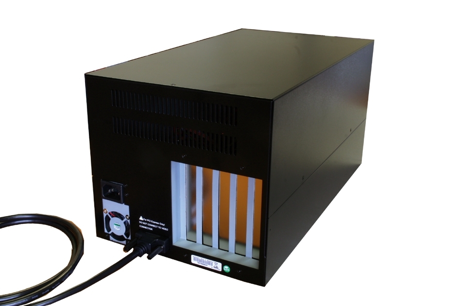 Expansion Box mit 4 x PCI Slots, 38cm lang, inkl. 220W Netzteil Expansion Box mit 4 x PCI Slots, 38cm lang, inkl. 220W Netzteil