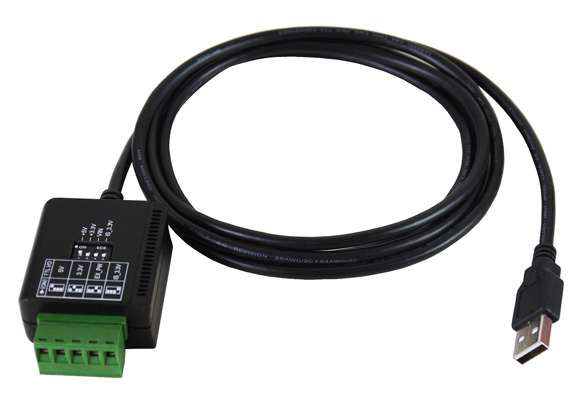 USB 2.0 to 1S Serial RS-232 TTL/CMOS with 1.8 meter cable (FTDI Chipset ...