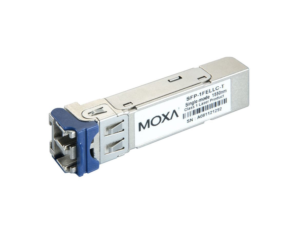 1-Port Gigabit Ethernet SFP module, LC duplex, Single-mode, -40 bis 85°C 1-Port Gigabit Ethernet SFP module, LC duplex, Single-mode, -40 bis 85°C
