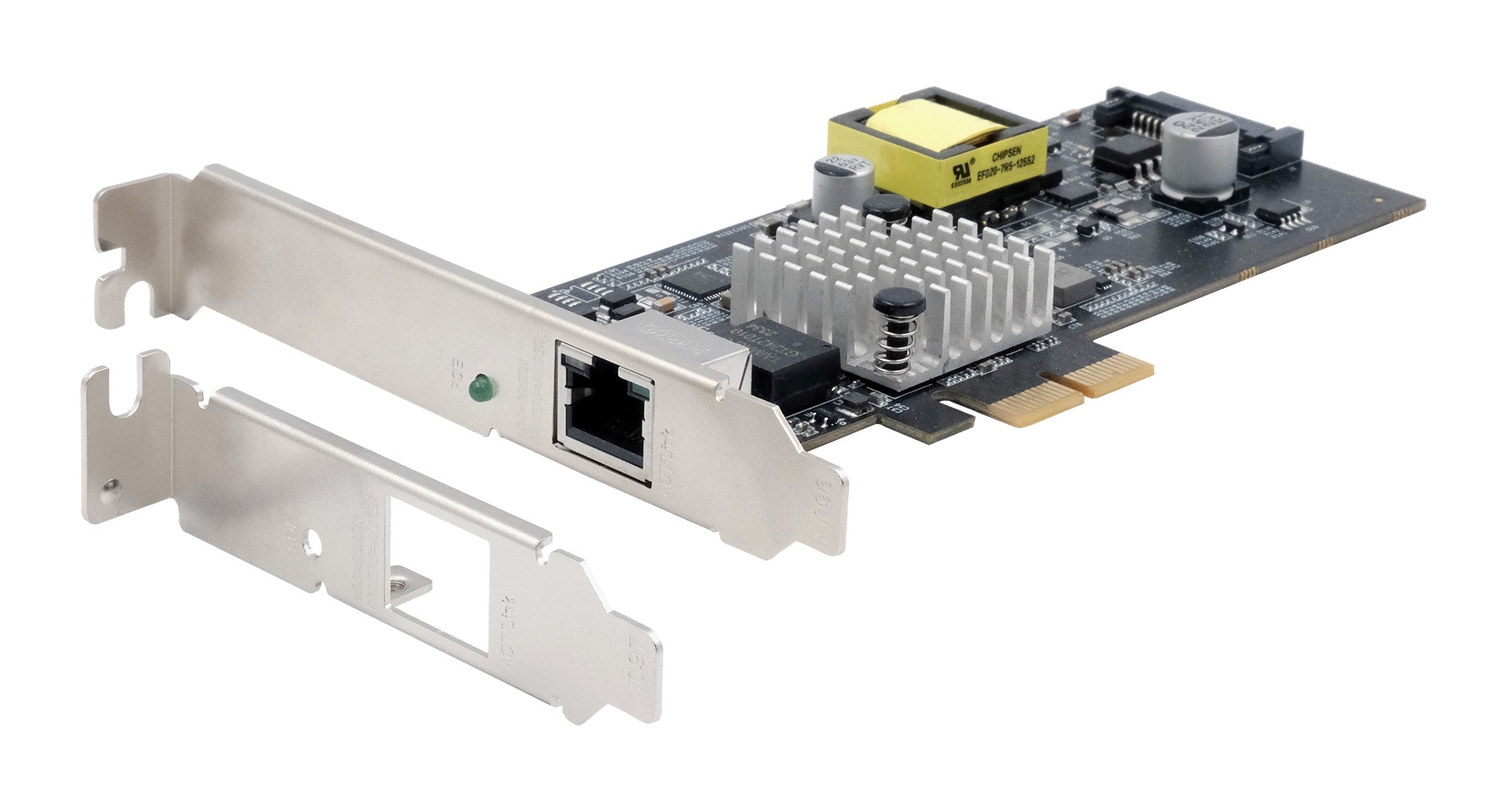 10 Gigabit PCIe Network card, PoE 10 Gigabit PCIe Network card, PoE