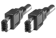 Connection cable FireWire IEEE1394a 6/6, 1.5m Connection cable FireWire IEEE1394a 6/6, 1.5m