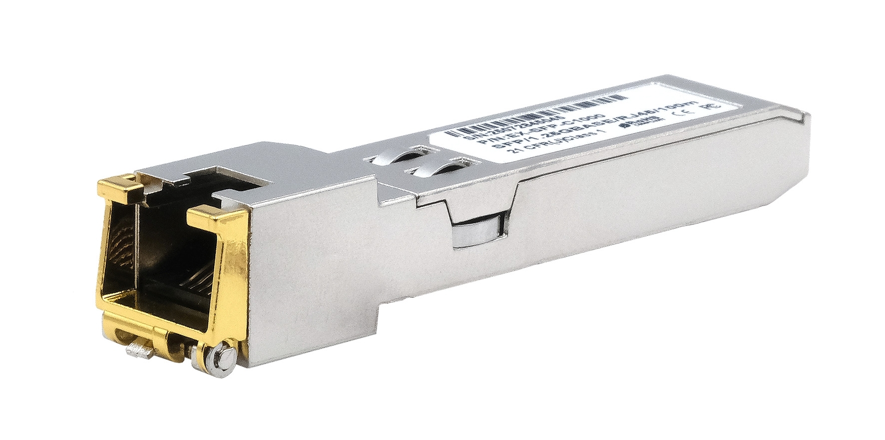 SFP Transceiver, Copper RJ45, 1Gbps | EX-SFP-C1000