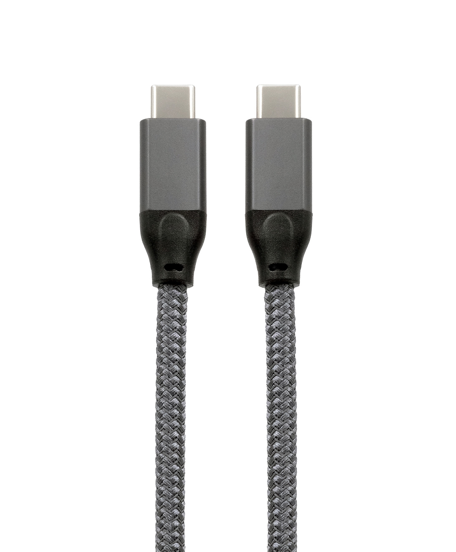 USB 3.2 Gen 2x2 cable, USB-C male to male, 20 Gbit/s, 5A, 100W, grey, mesh, 3.0m USB 3.2 Gen 2x2 cable, USB-C male to male, 20 Gbit/s, 5A, 100W, grey, mesh, 3.0m