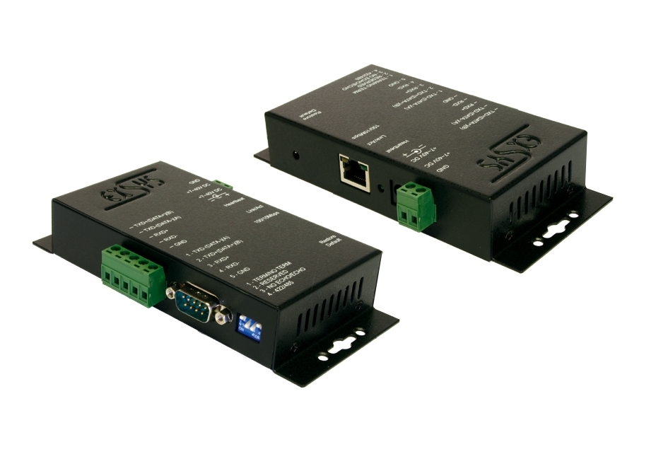 Ethernet to 1x RS-422/485 ports with PoE