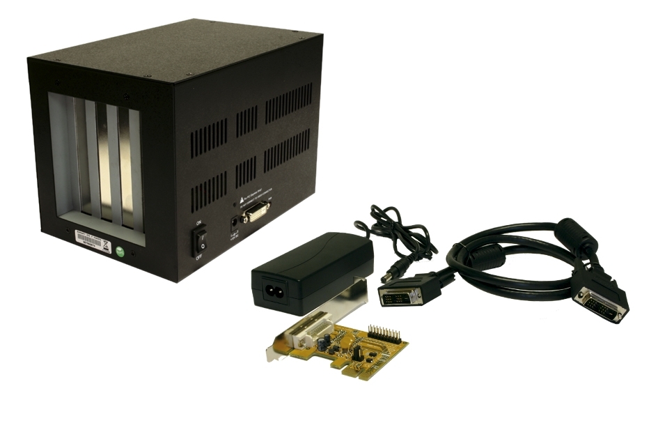 Kompakte Expansion Box PCIe Slot zu 4x PCI Slots Kompakte Expansion Box PCIe Slot zu 4x PCI Slots
