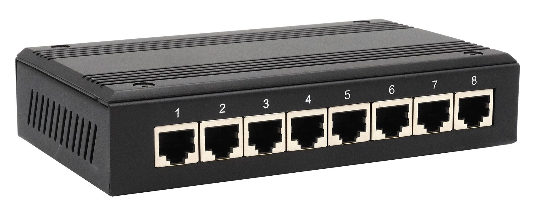 Serial Device Server 8x RS232/422/485, incl. power supply | EX-61008